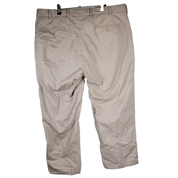 Peter Millar Pants Mens 40x26 Beige Chinos Straight Leg Business Casual Trousers - Picture 7 of 12